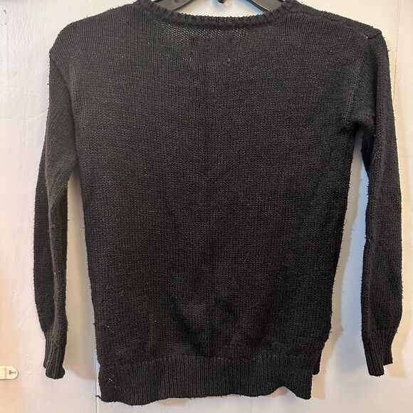 Girl’s Justice Emoji Christmas Sweater Size 8 - Picture 5 of 9